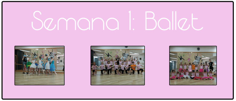 2018 Semana 1 - Ballet